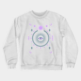 Free Spirit clairvoyance Crewneck Sweatshirt